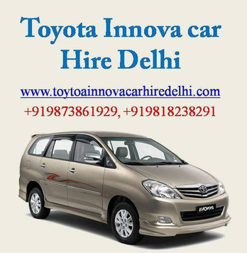 Toyota Innova Car on Rent in Delhi NCR - Коли под наем