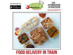Enjoy best food service in train by FudCheff.com - Comida & Bebida