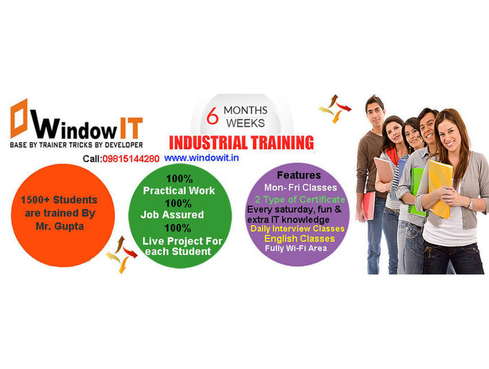 Windowit - Six Weeks Industrial Training in Chandigarh - Coaching & Training