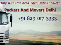 Packers And Movers Delhi (1) - Déménagement & Transport