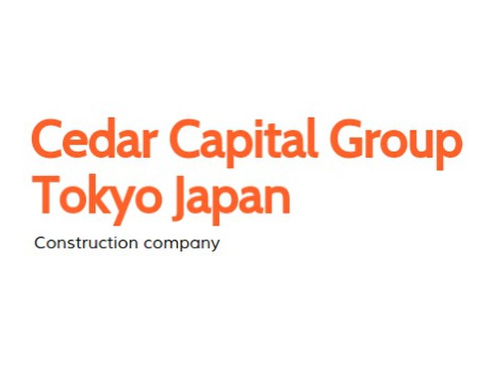 Cedar Capital Group - Construction Services