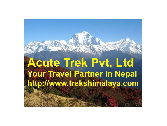 Acute Trek Pvt. Ltd. - Trekking in Nepal - Agências de Viagens