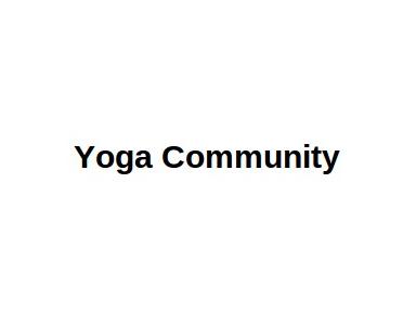 The Yoga Community - Gyms, Personal Trainers & Fitness Classes