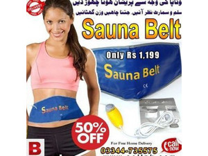 Sauna Belt In Pakistan - 50% Off - Gyms, Personal Trainers & Fitness Classes