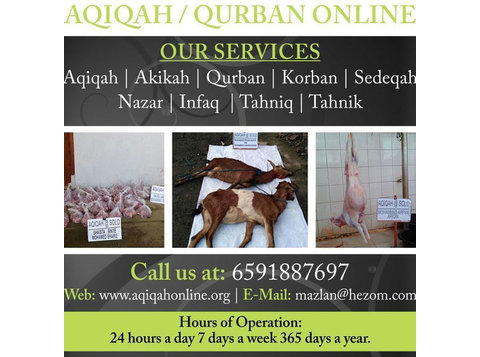 Aqiqah - Qurban Online - Ruoka juoma