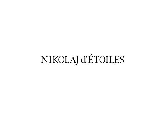 Nikolaj d’Étoiles - Shopping