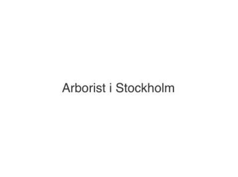 Arborist i Stockholm - Home & Garden Services