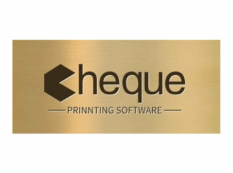 cheque printing software - Uługi drukarskie