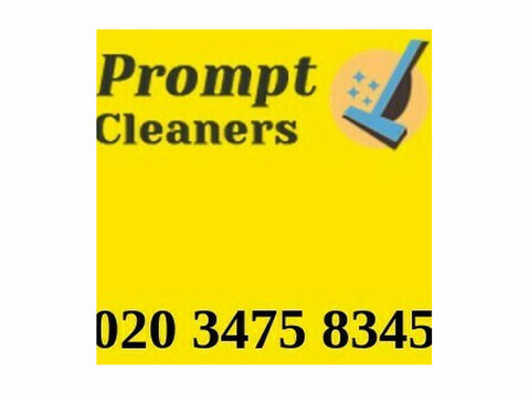 Prompt Cleaners Ltd. - Čistič a úklidová služba