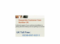 Kaspersky Support Number UK (2) - کمپیوٹر کی دکانیں،خرید و فروخت اور رپئیر