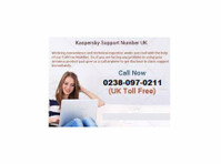 Kaspersky Support Number UK (7) - کمپیوٹر کی دکانیں،خرید و فروخت اور رپئیر