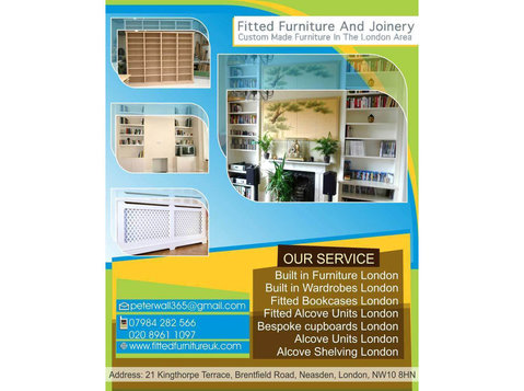 Fitted Furniture London | Fitted Furniture And Joinery Ltd - Мебели