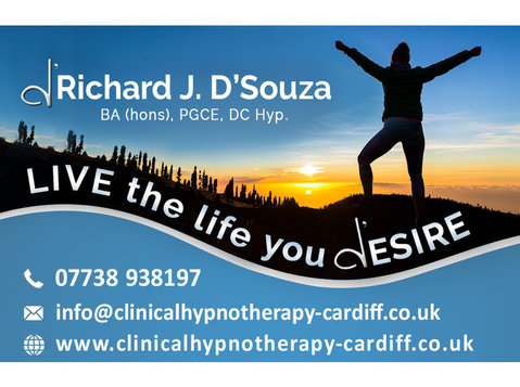 RICHARD J D'SOUZA HYPNOTHERAPY CARDIFF - Алтернативно лечение