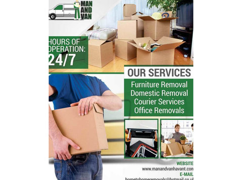 Guide to Part load removals Havant | Man and Van - Servicios de mudanza