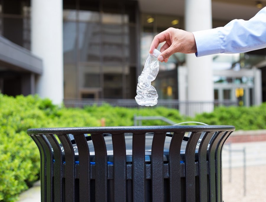 Throw water. Hand throwing Plastic Bottle on the Road free stock photo. Driver throwing away Plastic Bottle from car Window on the Road.