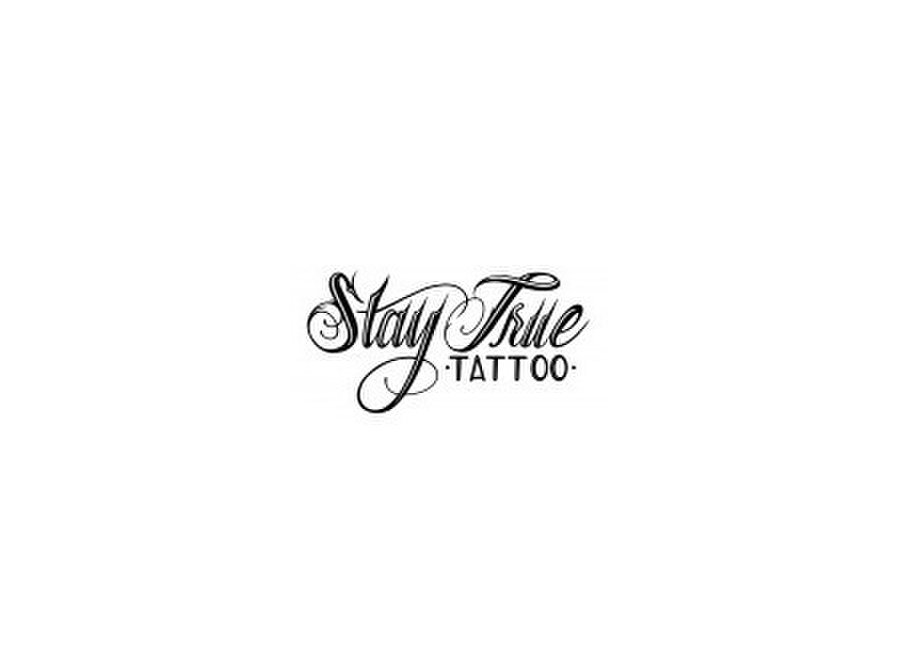 Buy Stay True Temporary Fake Tattoo Sticker set of 2 Online in India  Etsy