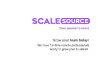 Scalesource (1) - نوکری کے لئے خدمات
