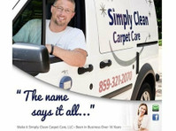 Simply Clean Carpet Care (2) - Nettoyage & Services de nettoyage