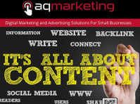 AQ Marketing, Inc. (3) - Уеб дизайн