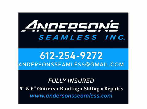 Anderson's Seamless Inc - Pokrývač a pokrývačské práce