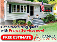 Franca Services - Painting & Siding, Decks & Roofing (2) - Строительство и Реновация