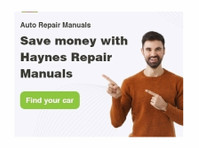 Haynes Manuals (1) - گڑیاں ٹھیک کرنے والے اور موٹر سروس