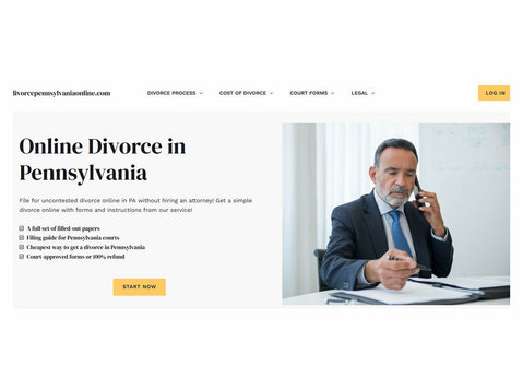 Online Divorce in Pennsylvania - Lawyers and Law Firms