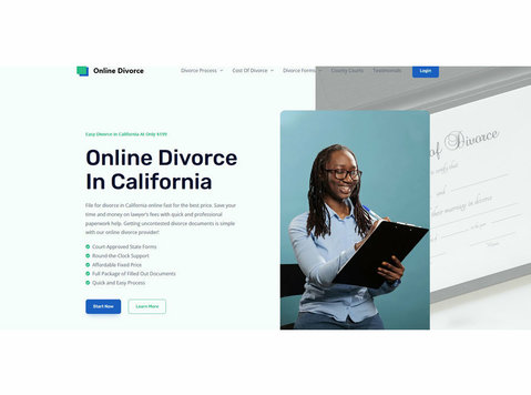 Online Divorce in California - Advokāti un advokātu biroji