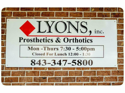 Lyons Prosthetics & Orthotics, Inc. - Pharmacies & Medical supplies