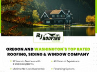 RJ Roofing & Exteriors (2) - Cobertura de telhados e Empreiteiros