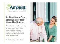 Ambient Home Care (1) - Vaihtoehtoinen terveydenhuolto