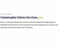 Catastrophe Claims Services, Inc. (3) - Serviços de Construção