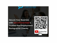 Securecheck360- Comprehensive Background Screening Solutions (2) - نوکری کے لئے خدمات