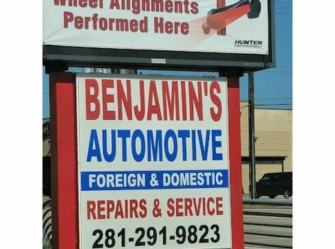 Benjamin's Automotive - Car Repairs & Motor Service