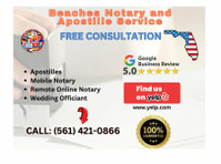 Beaches Notary And Apostille Services (1) - Нотариусы