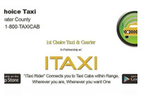 1st Choice Taxi Delivery & Currier Service (2) - Empresas de Taxi