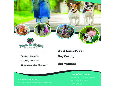 Paws In Motion - Pet services