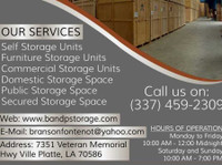 B&p Storage | Furniture Storage Units in Ville Platte (1) - Складирање