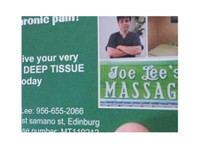 Joe Lee's Traveling Massage (2) - Alternatīvas veselības aprūpes