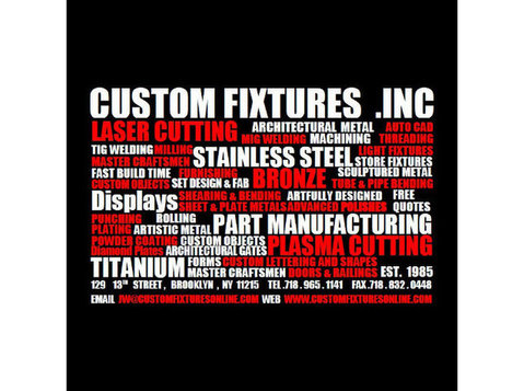 Custom Fixtures - Construction Services