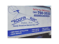 Roofin' Ron (1) - Cobertura de telhados e Empreiteiros
