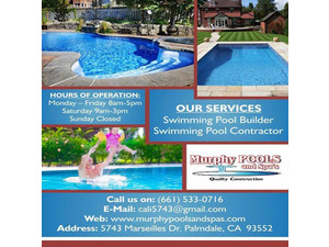 Murphy Pools and Spas | Swimming Pool Contractor in Acton - Piscinas
