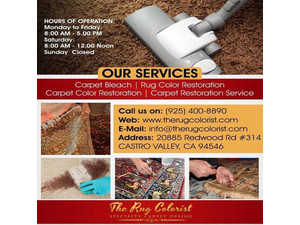 The Rug Colorist | Carpet Dyeing - Carpenters, Joiners & Carpentry