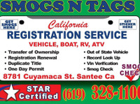 Smogs N Tags (1) - Car Repairs & Motor Service