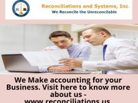 Reconciliations and Systems, Inc (1) - بزنس اکاؤنٹ