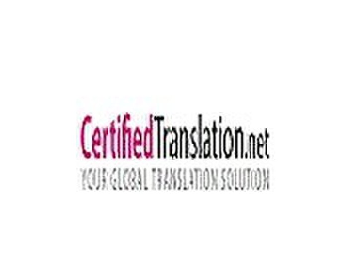 Certified Translation - Translations