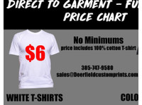 Deerfield Custom T-shirt Printing (1) - Печатни услуги
