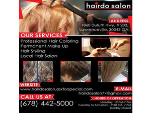 HAIRDO SALON  | Hair & Beauty Salon in Lawrenceville - Hairdressers