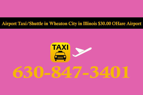 airport taxi shuttle in wheaton city in illinois - Такси компании