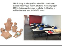 CPR Certification Las Vegas Academy (4) - Éducation à la santé